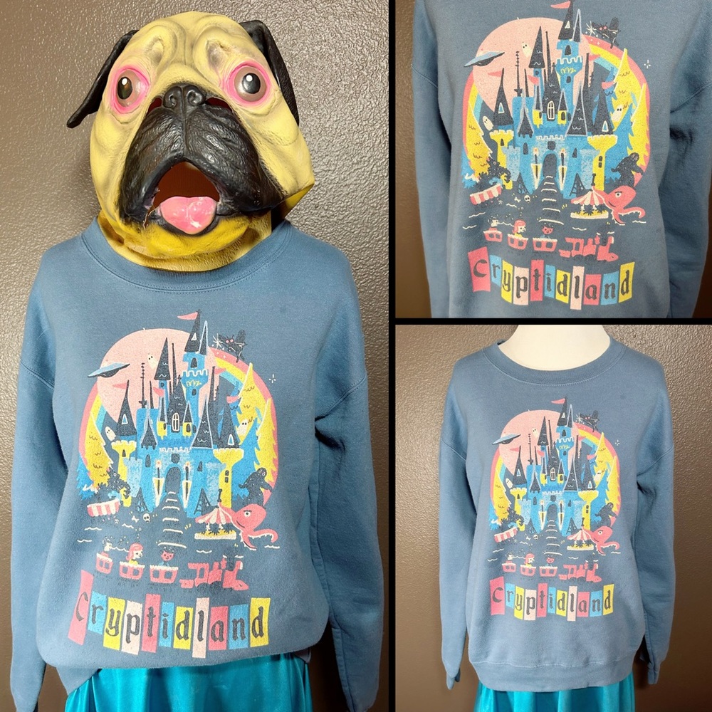 Disney Inspired, GILDAN, CryptidLand sweatshirt!!